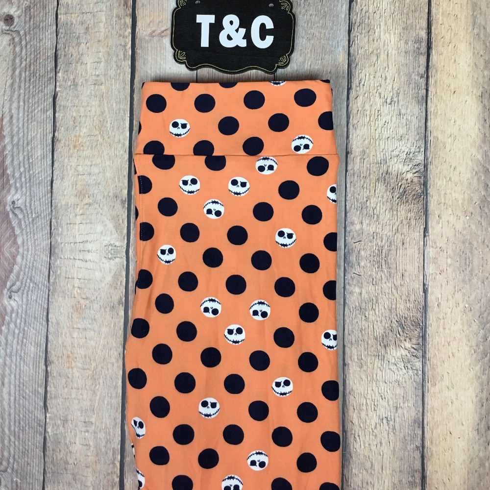 LuLaRoe TC Jack Skellington Disney Leggings